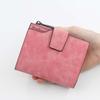 PU Leather Cash Purse Bag Large Capacity Short Wallets Portable Pocket Purse Wallet  Men Women