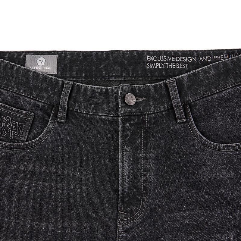 SEVEN Men's Youkesi Blend Straight-Leg Jeans
