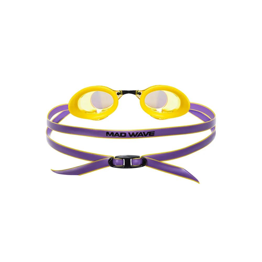Madwave Пластиковые очки для плавания с зеркальным покрытием Turbo Racer II Rainbow