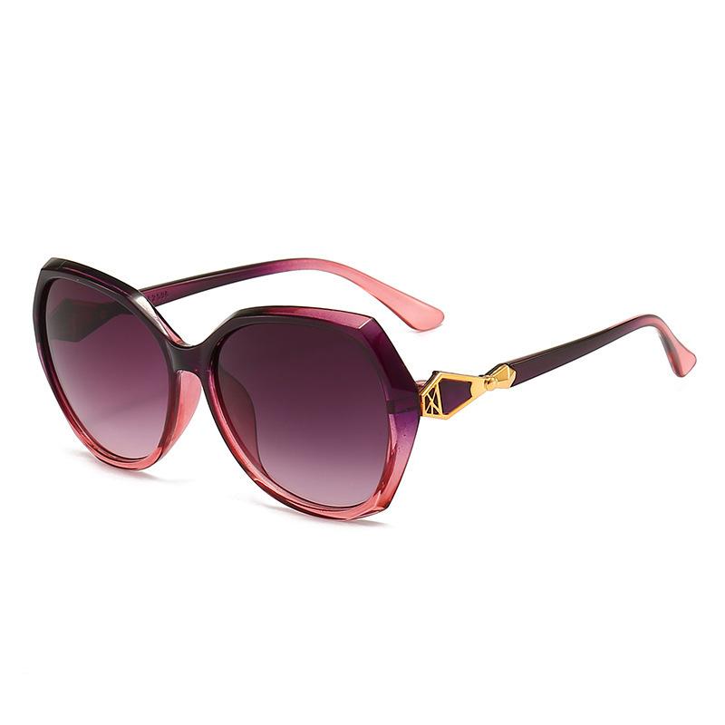 Sunglasses Women'S Sunglasses Korean High-End Sunshade Tide Ins Red Book Street Shot Retro