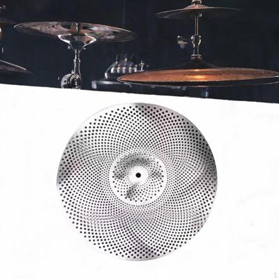 Damping Cymbal, Stable, Lightweight, Drummer Drum Accessories, Low Volume Cymbals