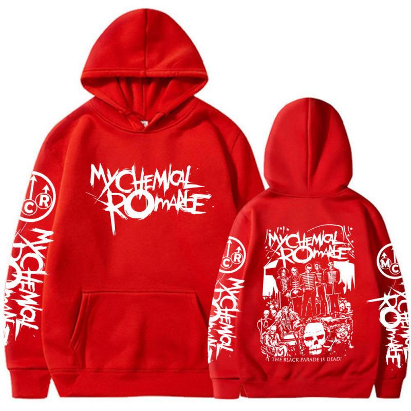My Chemical Romance Rock Band Hoodies Black Para