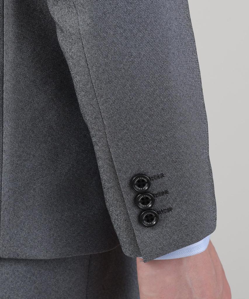 Takeo Kikuchi Men's Melange Sharkskin Stretch Jacket (93141011), Gray (012) 04 (LL), for ON/OFF/Set-Ups