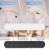 100Pcs Hat Liner Sweat Absorbing Pad Hat Liner Absorbent Sweat Pad Sweatband for Sports Running Cycling Hiking Golfing