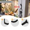 4x Nail Shaped Wall Hooks Iron Hangers Rustic Decoration Organization Coat for