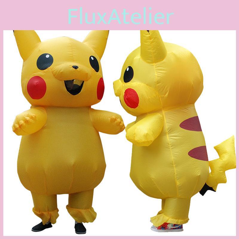 Fantastic Pikachu Costume For Kids Fancy Dress Parties Made From Lightweight Polyester
