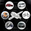 5 Pack Tyre Valve Removal Tool 4-in-1 Tyre Stem Core Remover Installer Multifunctional 4-Way Universal Wrench for Bicycle Bike Automobile Car
