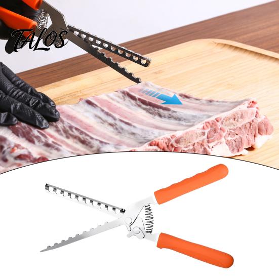 Professional Meat Membrane Remover Rib Tool, Stainless Steel Peeler with Grilling Accessories for Ribs Anti-slip Handle, Manual Preparation