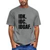 Men's Neck Short Sleeve Funny Graphic Print T-Shirt for Everyday Wear
