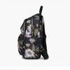 Fashion Sweet Cherry Butterfly Backpack Soft Nylon Fabric Women's Shoulder Bag Cute Versatile Teenager Girl School Bag Leisure Outdoor Travel Rucksack