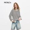 MO&Co. Spring Knitted Pullover with Linen Blend