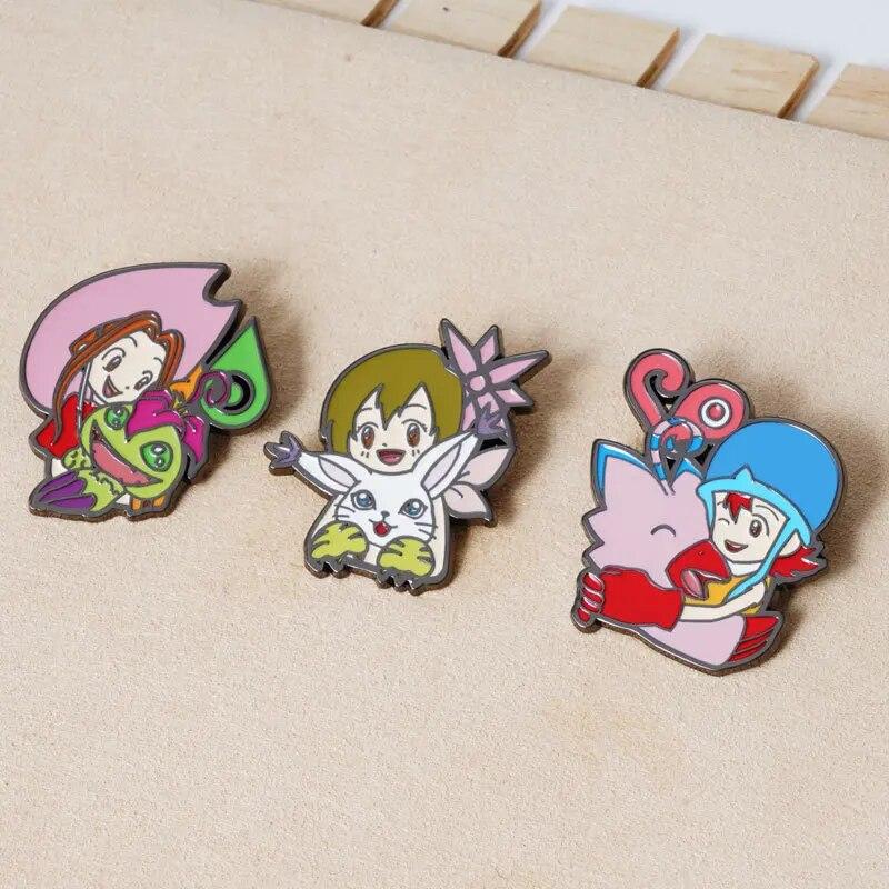 Anime Enamel Lapel Pins for Backpacks Accessories Badges for Jewelry Brooch Gifts