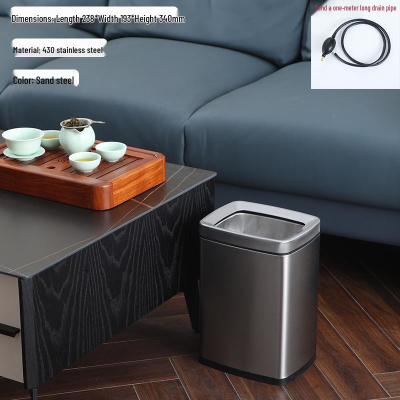 Stainless Steel Tea Table Wastewater and Residue Filter Bucket