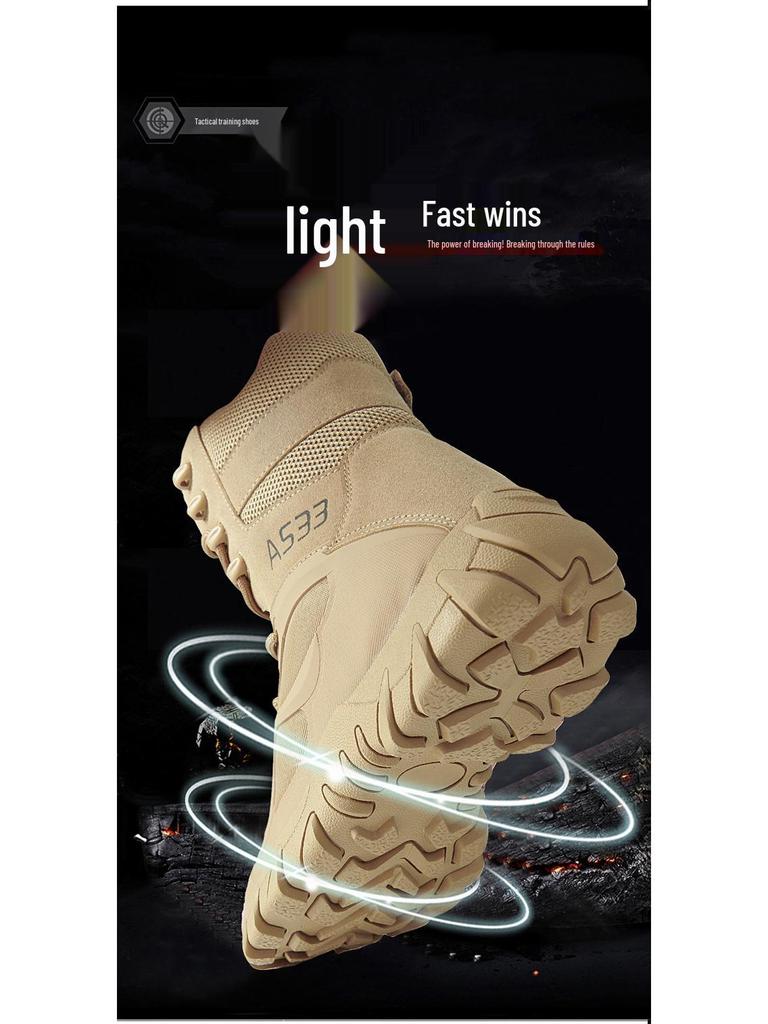 Magnum Cross-Border Plus Size Breathable Tactical Boots, Wear-resistant Outdoor Hiking & Training High-Top Combat Military Boots.