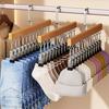 Trouser Clip Closet Organizer with 10/12 Clips Pants Scarves Skirts Belts Towels Underwear Heavy Duty Metal Frame Storage Rack