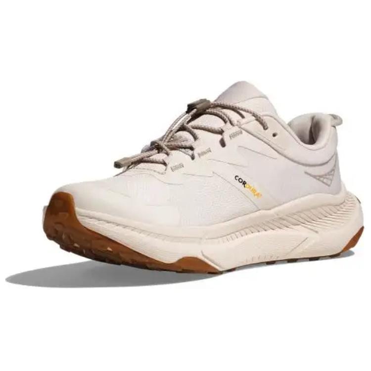 HOKA ONE ONE Slip Resistant Abrasion Resistant Low top Hiking Shoes Women's Ecru 1164371-EEGG