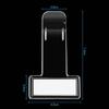 With Adhesive Tape Parking Ticket Holder Invoice Tickets Holder Permit Clip Transparent Card Clips