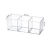 Organizer Brush Holder Compact Container Display for Tabletop Bedroom