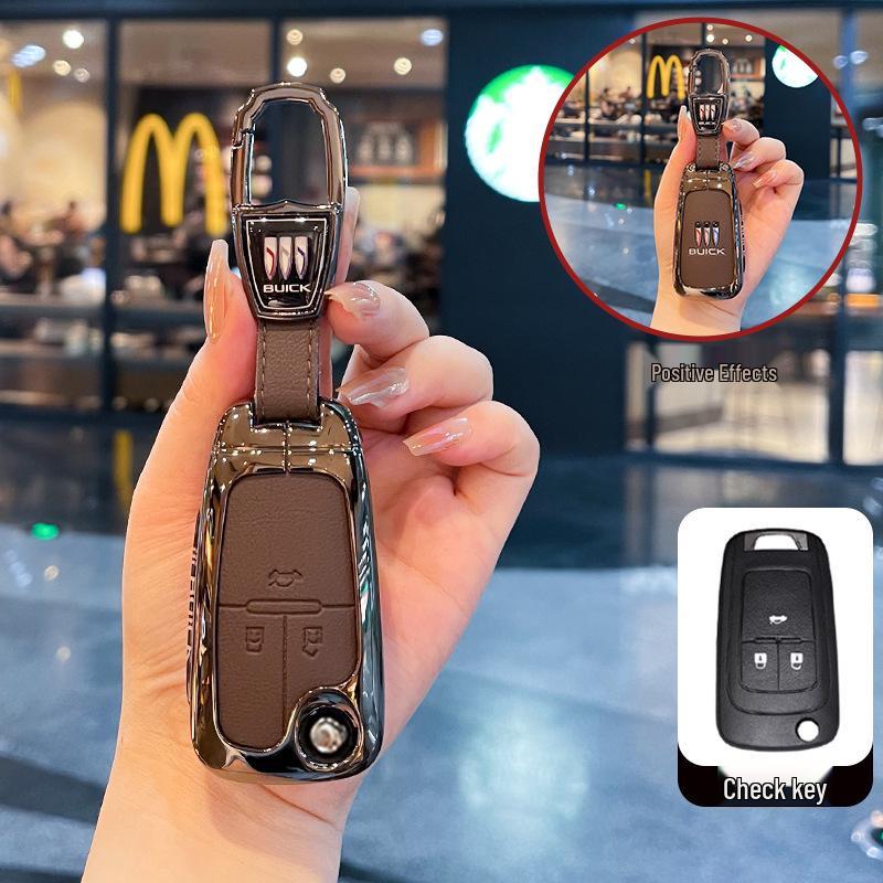 Folding Metal Key Case for Buick Excelle, Yue Lang 10-20 models