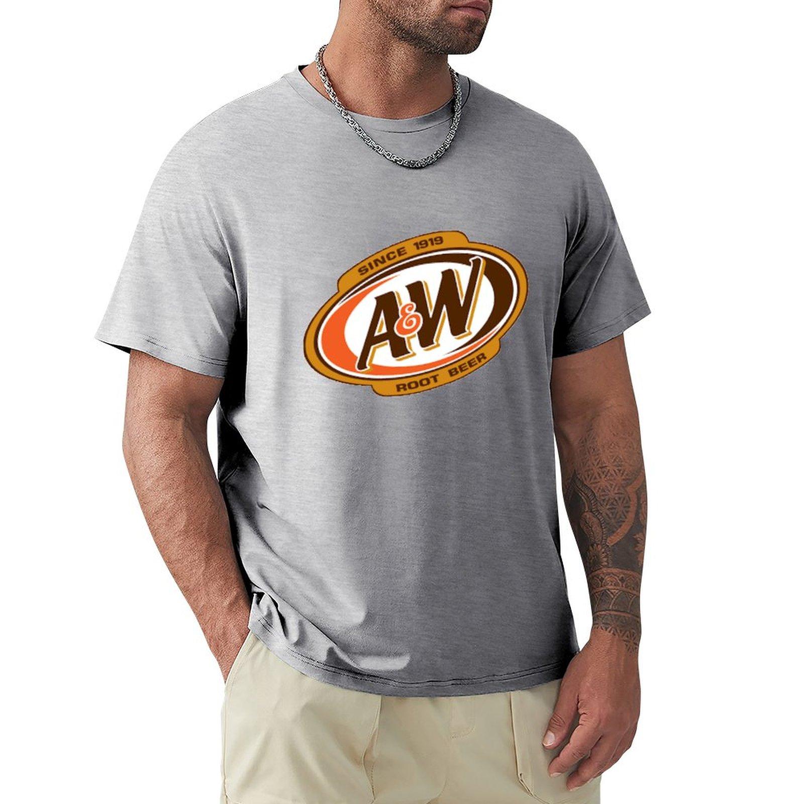 A&W Root Beer Logo Since 1919 T-Shirt t-shirts t shirts boys animal print shirt mens tall t shirts Men s fashion t-shirts S