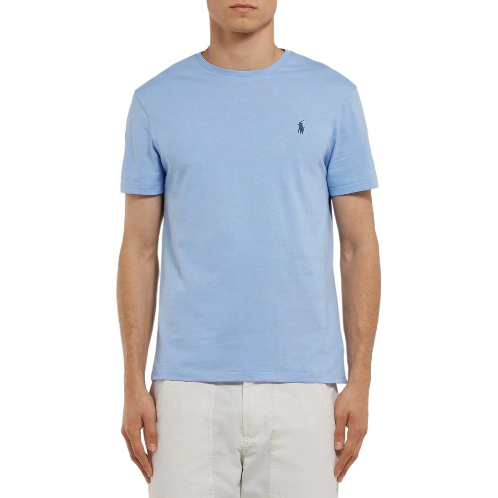 

Polo Ralph Lauren Футболка мужская с коротким рукавом, приталенного кроя, с вышивкой логотипа поло-пони, с круглым вырезом 710624699-043 XS