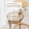 All-in-One Cat Tree Condo with Double Space Capsule