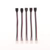 1/5Pcs 4 Conductor Connector For Rgbw Led Strips 16.5Cm Rgb 4 Pin Led Strip Light Connectors Strip To Power Adapter