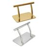 Stainless Steel Foot Rest Ergonomic Design Barber Chair Foot Rest  Tattoo Shop