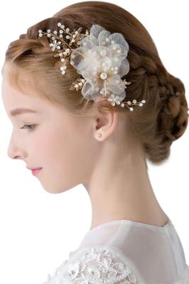 Haarschmuck für Hochzeiten, handgefertigt, kann von Kindern und Erwachsenen verwendet werden, Accessoires, Ornamente, verpackt, Konzerte, [ARCADY] Handwerker, (Chiffon