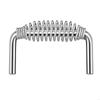 Robuster Federgriff aus Edelstahl für BBQ-Grill-Ersatz mit Schweißdesign und komfortablem Griff P9YB
