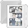 For Kobo Libra Color Case Clear 7 Inch TPU Material Shockproof Shock Absorption Full Protection Thin Lightweight Greerass Soft Cover Anti-slip