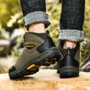 Fashion Outdoor Hiking Shoes Men Comfortable Trekking Travel Shoes Man Wearable Sneakers Waterproof Boots Zapatillas De Hombre