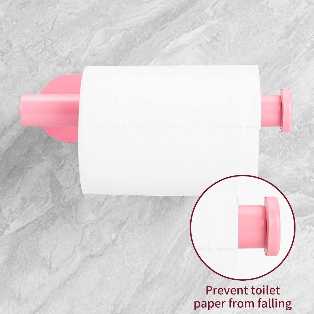 Stainless Steel Paper Holder Square Toilet Paper Rack Heavy Duty Tissue Dispenser  Office, Bathroom
