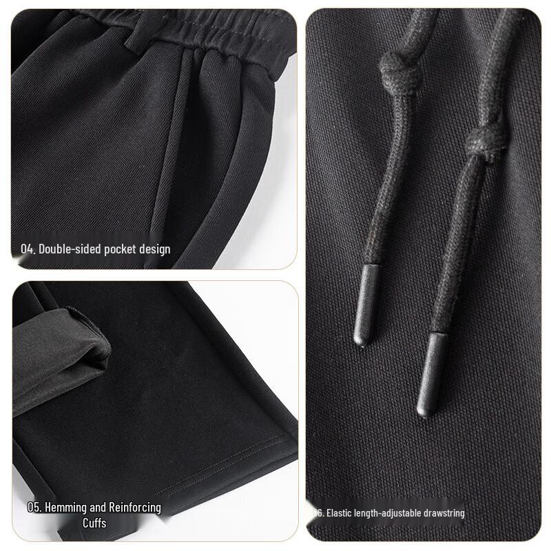 Skechers Unisex Loose-Fit Straight-Leg Knit Sweatpants