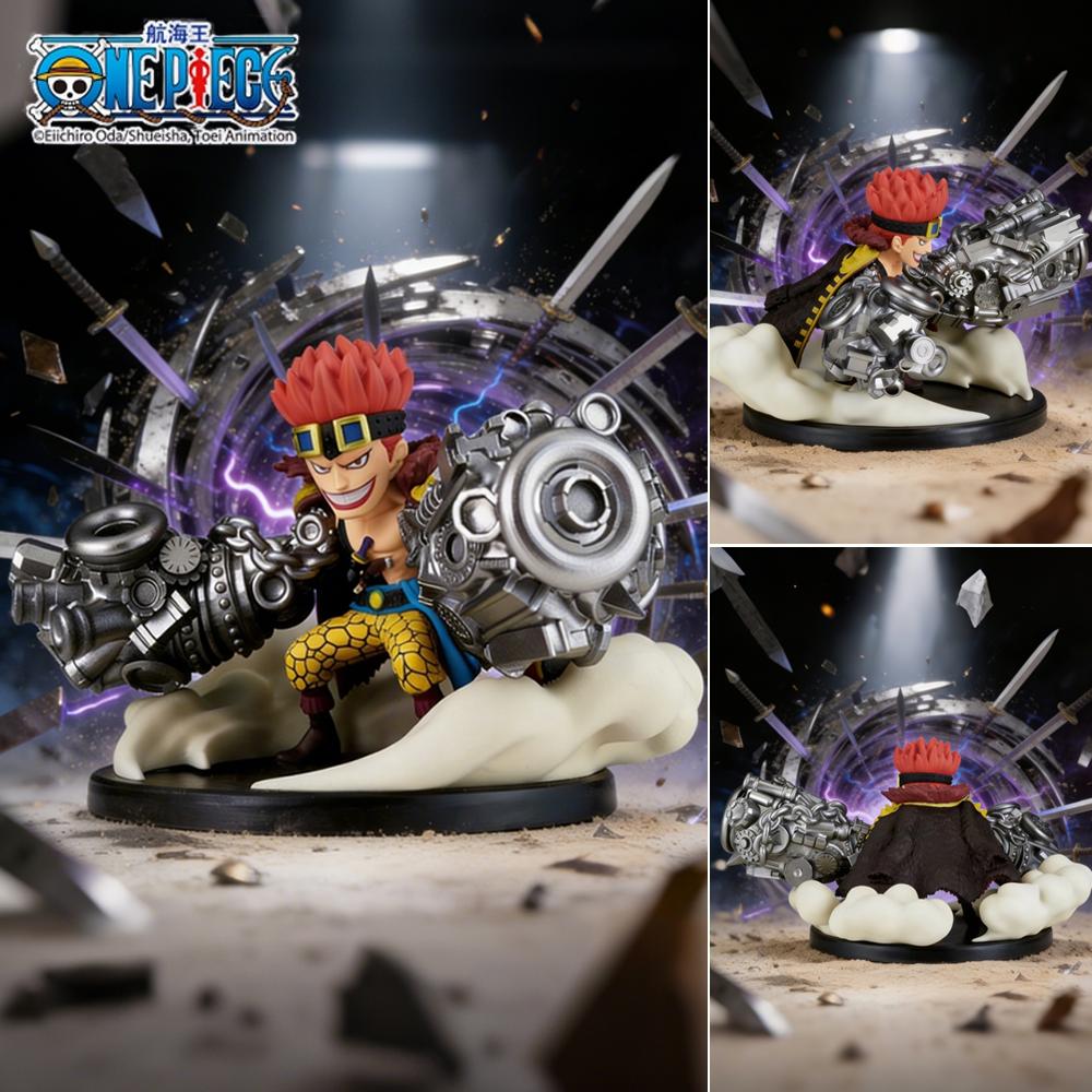 1pc Official One Piece Eustass Kid Decoration Best Gift for Anime Fans Gaming Room Desk Setup Anime Desk Collectible