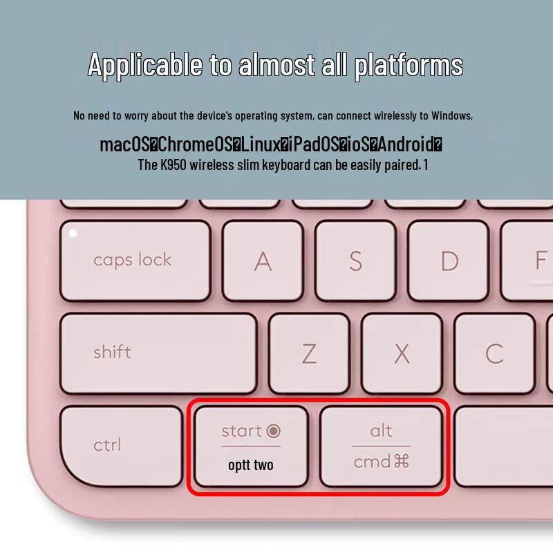 Logitech K950 Multi-Device Wireless Silent Keyboard