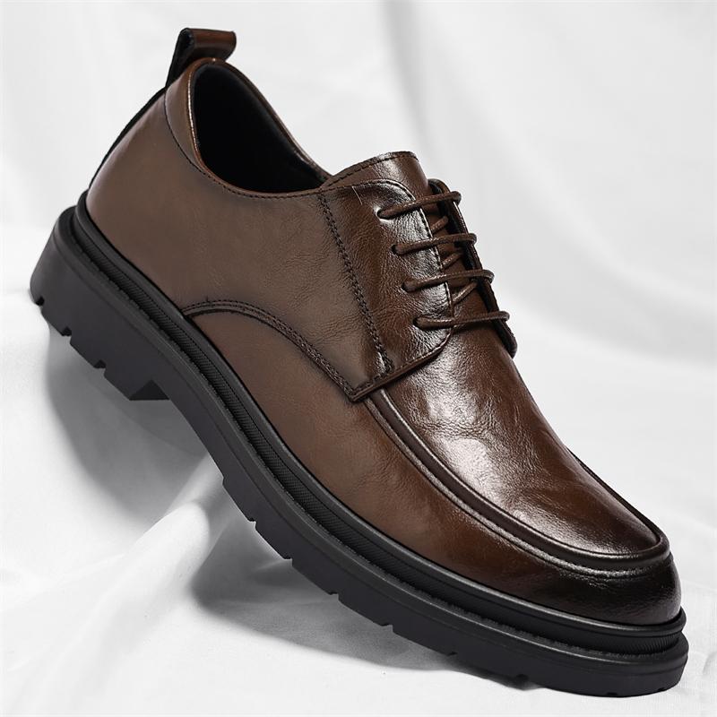 New Spring Summer Mens Oxford Shoes Classic Comfy Casual Shoes Male Lace Up Business Footwear Fashion Style Derby Shoes Sneakers