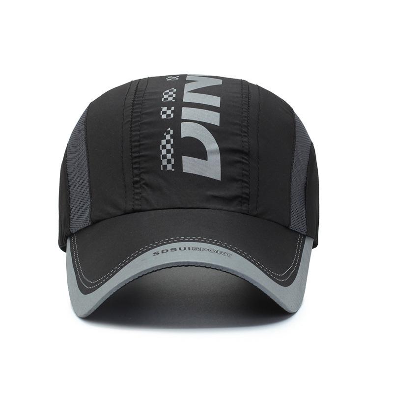 New summer quick-dry baseball cap for men and women - youthful, stylish, outdoor sports sun protection breathable mesh visor hat