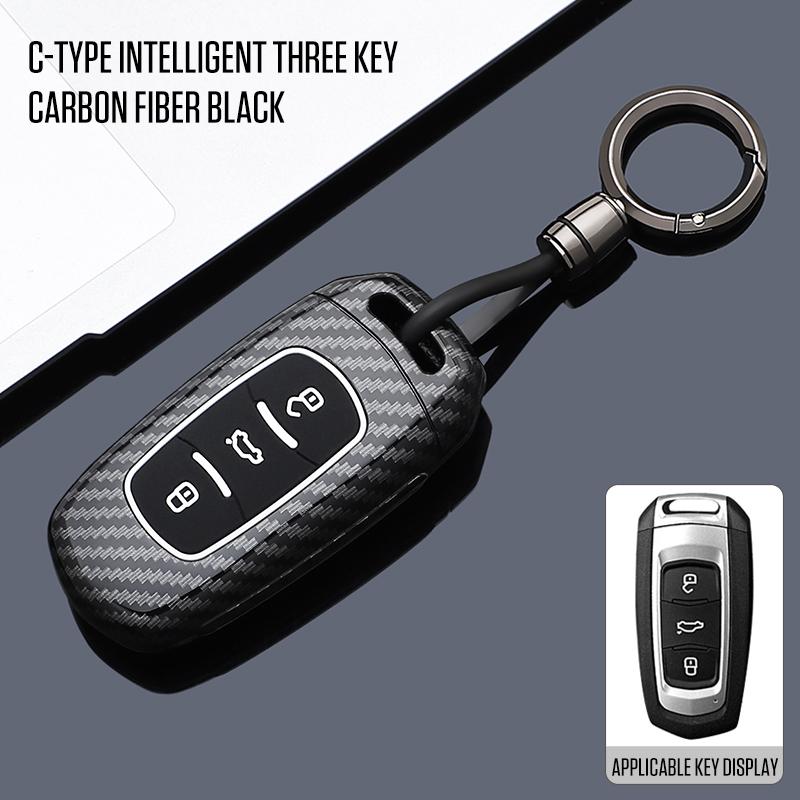 Interior Mouldings Car Case Key Cover for Geely Emgrand 7 GX3 Atlas GS NL3 Gili Emgrand 7 EX7 GT GC9 Shell Holder Protector Acce