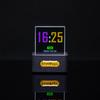 GeekMagic GIFTV Crystal Holographic Desktop Decoration: Smart Weather Station with GIF Animation & Photo Albums