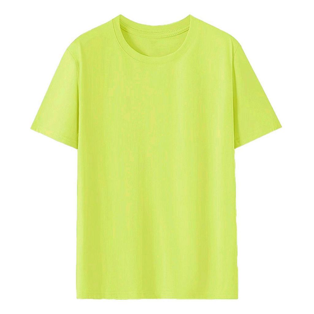 Custom Embroidered Cotton T-Shirt with Logo for Work or Promotional Use