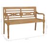 Benches Batavia Bench 120 Cm Teak