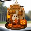 Read Halloween 2D Flat Acrylic Hanging Decoration Halloween Night Decoration Listing