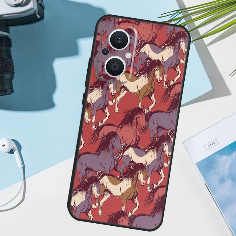 

Boho Western Wild Feathers Native Cover For OPPO Reno 14F 13F 12F 11 F 10 12 13 14 Pro 7 8 Lite OPPO Find X9 X8 X6 X5 Pro Case OPPO Reno13 F