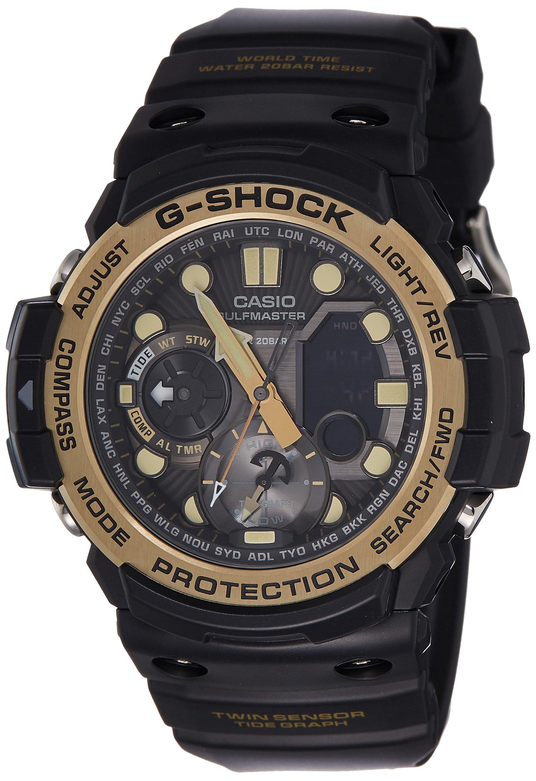 

Casio GULFMASTER Casio Black Analog Digital Sports Quartz Доставка за кордон G-SHOCK Men s - GN-1000GB-1A [Елемент]