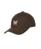 Nigaennikol Mini Butterfly Blink Ball Cap_Brown Cream