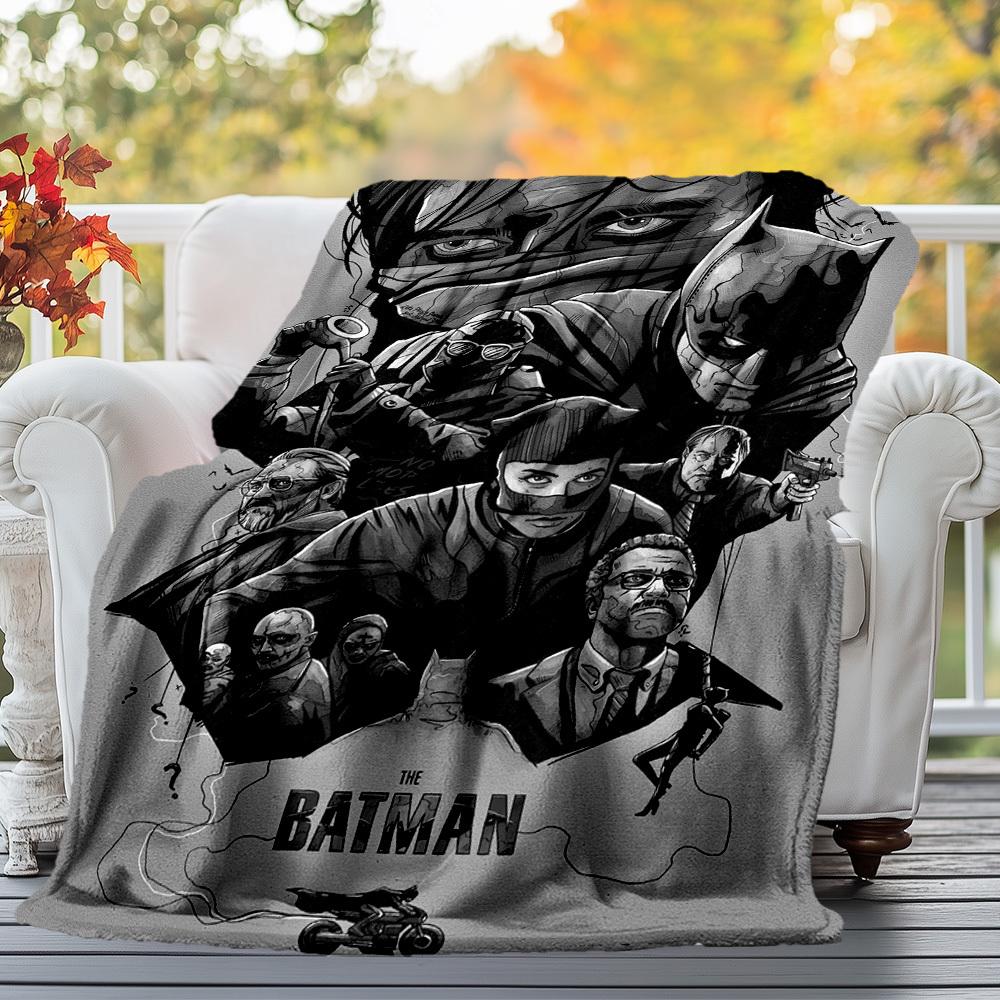 1 шт. Бэтмен Темный рыцарь: Возрождение Джокер Наружное одеяло - Плед, Мягкий , Фланелевые одеяла, Гостиная, Путешествия, Кемпинг-1102021 80x120cm