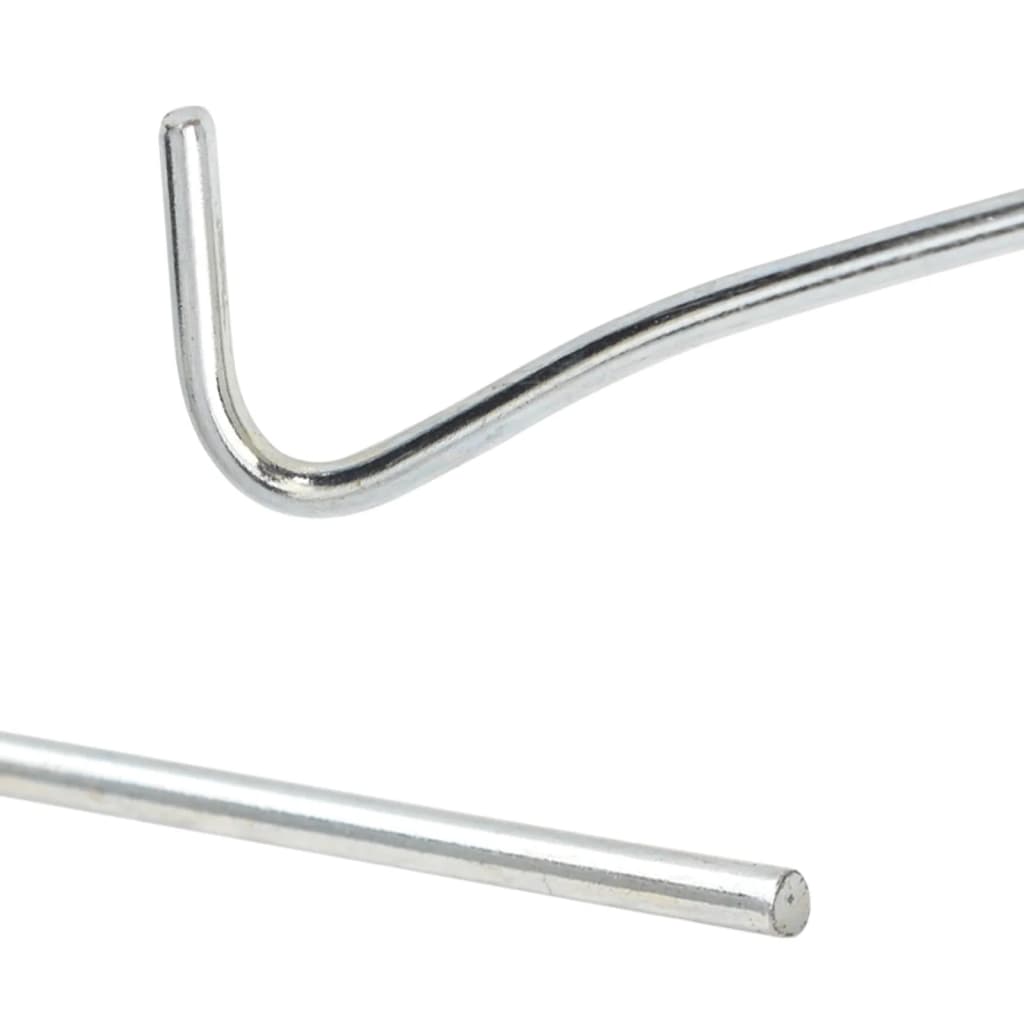 Tent Pegs 50 Pcs 23 cm Ø4 mm Galvanized Steel