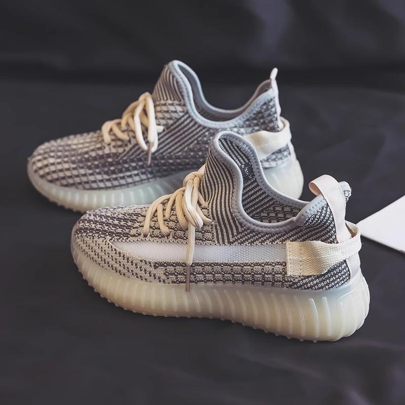 

Flying woven shoes men s and women s shoes 2025 new breathable student Korean version fashion sports shoes casual breathable running fitness shoes 40
