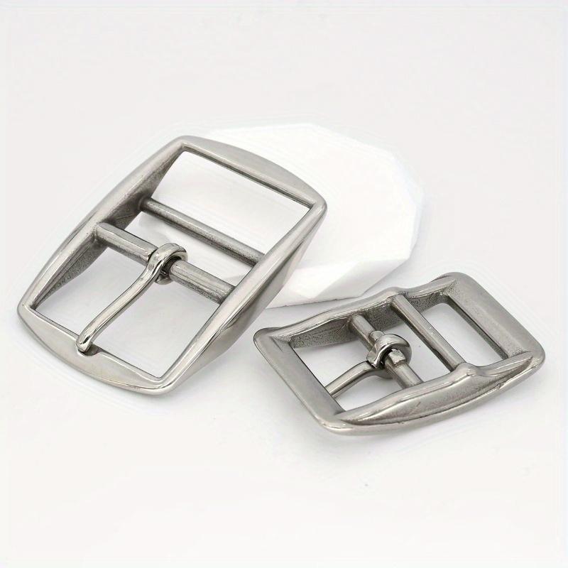 26mm/38mm Stainless Steel Belt Buckle Adjustable Single Pin Buckle Leathercraft Parts Accessories